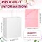 24 Pack Large Coquette Bow Gift Bags with Handles Kraft Paper Bow Party Favors Bags with Ribbon Tissue Paper for Birthday Baby Shower Wedding Party Supplies, 10.5 x 8 x 4.25 Inch (Pink)